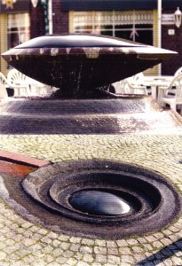 Ontwerp watersculptuur op het Marktplein te Aalten, 1990/92